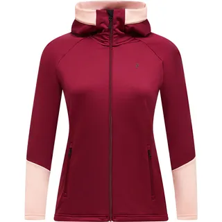 Peak Performance Rider Essentials Damen Fleecejacke pink Größe M Skifahren | Freeride Elastisch