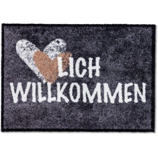 Fußmatte HERZ WILLKOMMEN (BL 50x70 cm)