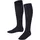Unisex K Kh nachhaltige Baumwolle lang einfarbig 1 Paar Blau Dark Marine 6170 27-30