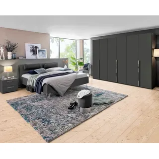 rauch ORANGE Schlafzimmer-Set Montclar-Extra 4tlg. Dekor Grau Graphit