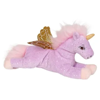 Die Spiegelburg Einhorn-Paradies Glitzer-Beanie 15 cm Flieder