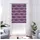 65 x 150 cm bordaux