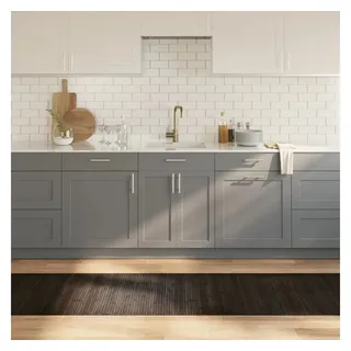 furnicato Teppich Moderner Bambusteppich 70 x 500 cm Dunkelbraun, 70 x 500 cm braun 70 x 500 cm | 70 cm x 500 cm