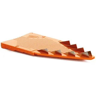 Börner Messereinschub für V5 & Vital (10mm) • Messereinsatz ideal für grobe Streifen & als Pommes Schneider • Gemüsehobel Messereinschub (V-Hobel) • Küchenhobel Zubehör • Farbe: Orange