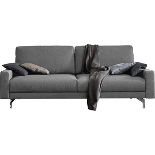 creation by rolf benz 3-Sitzer "CR.450, Designsofa, Loungesofa", grau (fehgrau 062, 36), B:204cm H:85cm T:95cm, Jacquard-Flachgewebe Diane 1 Q2 (55% Polyacryl 45% Polyester), CREATION BY ROLF BENZ, Sofas, Armlehne niedrig, Fuß chromfarben glänzend, Breite 204 cm