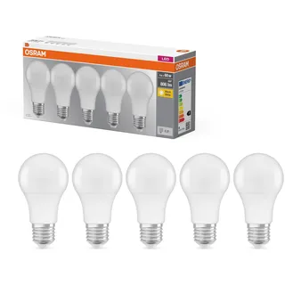 Osram LED Base Classic 090484 9W E27 5 St.