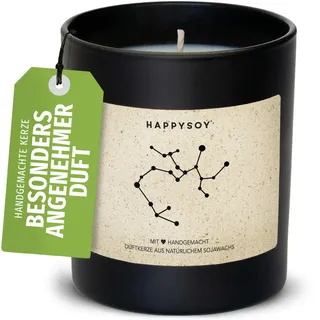 Schütze Sternzeichen Geschenk Duftkerze im Glas mit Spruch - handgemacht - nachhaltiges persönliches Geschenk, liebevolle Geschenkidee zum Geburtstag - Kerze mit Sternbild Himmel, zodiac sagittarius