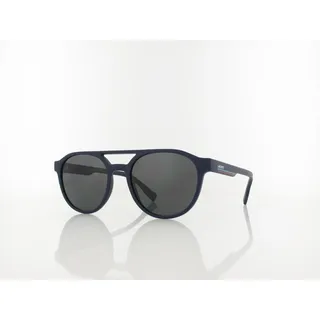 Lacoste L6008S Unisex-Sonnenbrille Vollrand Pilot Kunststoff-Gestell, blau