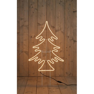 Led-Dekoleuchte, Kunststoff, Metall, 82 cm, Dekoration, Weihnachtsdekoration, Weihnachtsbeleuchtung, Weihnachtsbeleuchtung außen