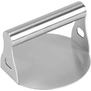 Jomewory Grillpresse aus Edelstahl, Zertrümmerte Burgerpresse, Hamburgerpresse, Burgerpresse, Hamburgerpresse Patty Maker für BBQ, Küche