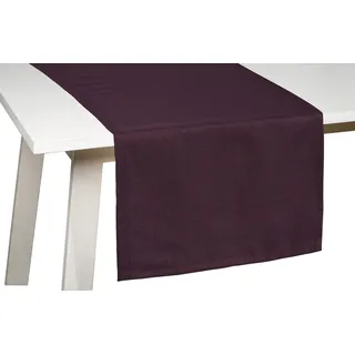 Tischläufer PANAMA (BL 50x150 cm) - lila - BL 50x150 cm