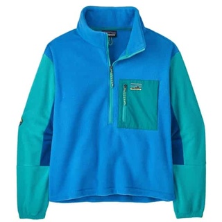 Patagonia Ws Microdini 1/2 Zip P/O Damen Sweatshirt (Kornblau L ) Fitnessbekleidung