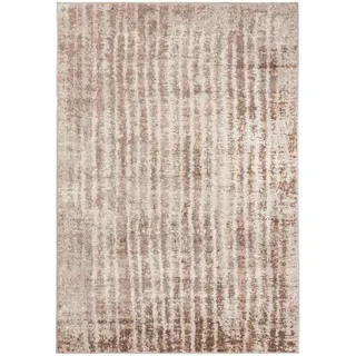 mazovia Kurzflorteppich 200 x 300 cm Beige