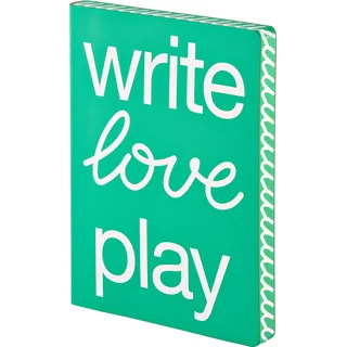 nuuna Notizbuch Graphic Write Love Play L 256 Seiten 120 g/m2