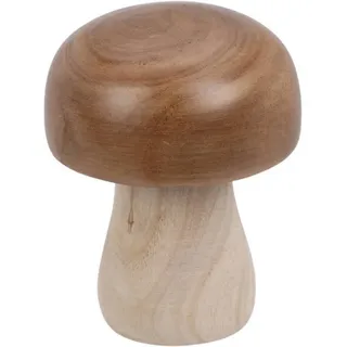 home&styling collection Holzfigur Pilz, 15 cm,