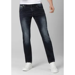 Regular-fit-Jeans TIMEZONE "Regular GerritTZ" Gr. 36, Länge 30, blau Herren Jeans 5-Pocket-Jeans