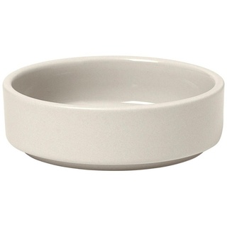 blomus Schüssel Pilar Schale Schälchen Schüssel Bowl Geschirr Keramik Moonbeam 10 cm, Keramik, (kein) grau|weiß