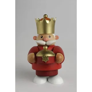 KWO Erzgebirge Räuchermännchen Caspar mini Höhe 11 cm