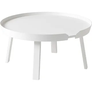 Muuto Around Couchtisch, Ø 72 cm, weiß