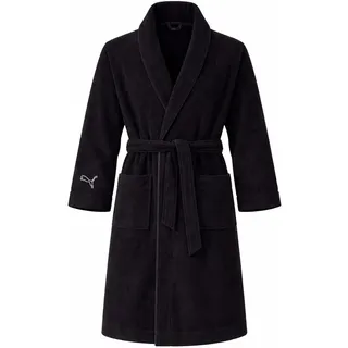 Puma Bademantel Unisex Schwarz M
