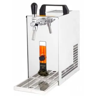 ich-zapfe Zapfanlage, Bierkoffer, Durchlaufkühler PYGMY 25 1-leitig Trockenkühler, 30 Liter/h, 5/8 Anschluss, Green Line
