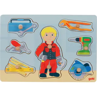 GoKi Steckpuzzle Handwerker
