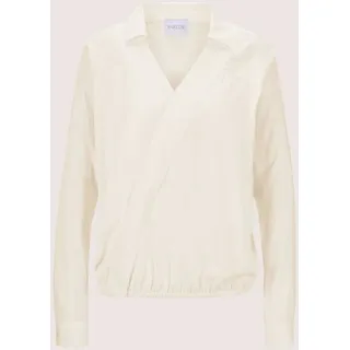 Madeleine Wickelbluse Weiß 36