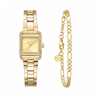 DKNY Mini Square Goldfarben 21 x 27 mm DK1L143M0035