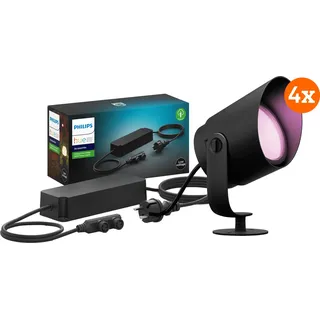Philips Hue Lily XL Spießstrahler Starterset White & Color 4er-Pack