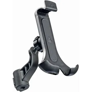 Lampa Smart Scooter Flow | Telefonhalter Motorroller Ø Spiegel- und Windschutzscheibenbefestigung, - Schwarz - Schwarz