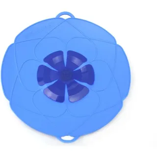 KOCHBLUME Überkochschutz L Ø 29 cm Silikon blau