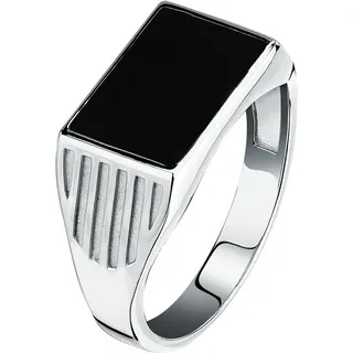 Christ Ring schwarz / silber 65