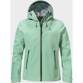Schöffel Cascata Regenjacke Damen Gem Jade 36