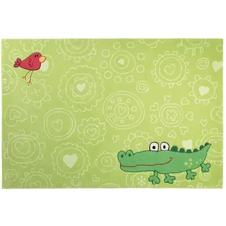Sigikid, Kinderteppich, Happy Zoo Crocodile (120 x 180 cm)