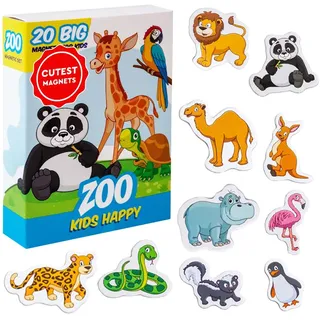 MAGDUM Zoo Tiermagnete Lernspielzeug Natur