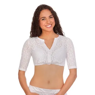 Hammerschmid Dirndlbluse Dirndlbluse - GERLINDE HA - weiß weiß 42