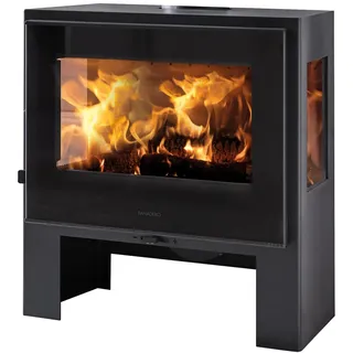 Panadero Toscane 3V Kaminofen Stahl Schwarz Metallic 8 kW