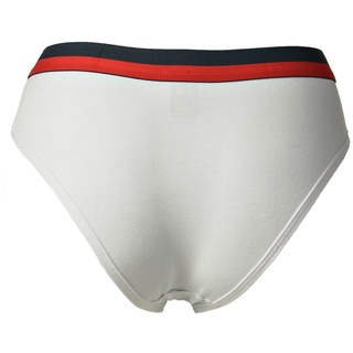 FILA Damen Slip, Vorteilspack - Regular Waist Panties, Logo-Bund, Cotton Stretch, uni, XS-XL Weiß S 1 Slip (1x1S)