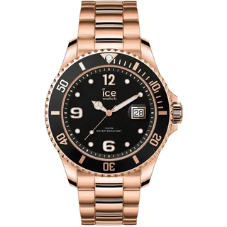 Ice-Watch - ICE steel Rose-gold - Rose-Gold Herren/Unisexuhr mit Metallarmband - 016763 (Medium)