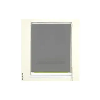 Sensation Klebe-/Klemmrollo grau B/L: ca. 90x150 cm - Grau