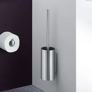 Zack WC-Bürstengarnitur Linea Silber