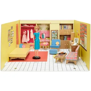 Barbie Puppenhaus, Gelb, Holz, Rechteckig, unisex, Spielzeug, Kinderspielzeug, Kinderspiele