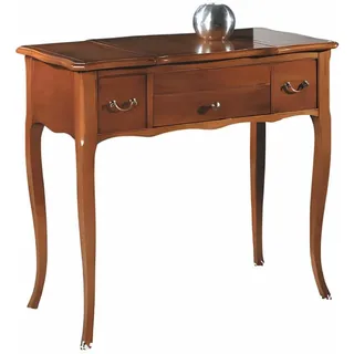 Xlmoebel Schminktisch Luxus Holz-Konsolentisch in Braun mit modernem Design (Schminktisch, 1-St., Schminktisch), Hergestellt in Italy braun