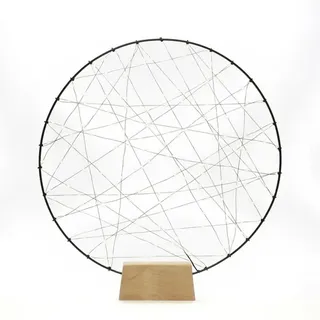Konstsmide LED Metallsilhouette, Metall, BxHxL: 5 x 64 x 60 cm, inkl. Leuchtmittel - schwarz