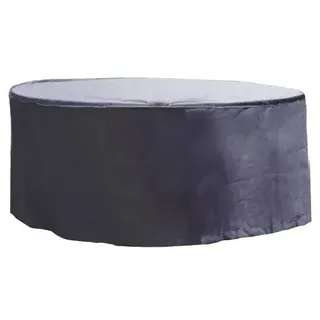 Trendline Exclusive Schutzhülle Gartentisch Ø 120 x 15 cm Grau