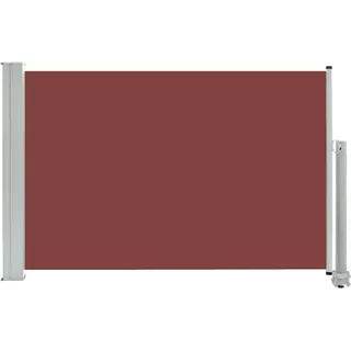 vidaXL Ausziehbare Seitenmarkise 60 x 300 cm braun