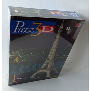 Puzz 3D - Eiffelturm Puzzle 703 Teile MB Spiele 12+ Neu/New