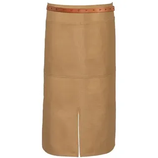 Bistroschürze mit Schlitz, Canvas, B68 x L86cm, Fb. sand : 100% Baumwolle (10,02oz.) : sand