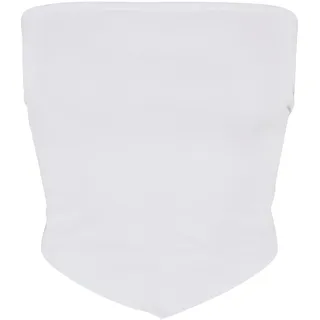 URBAN CLASSICS Knotted Bandeau Weiß XL
