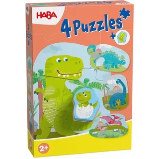 HABA 4 erste Puzzles - Dinos